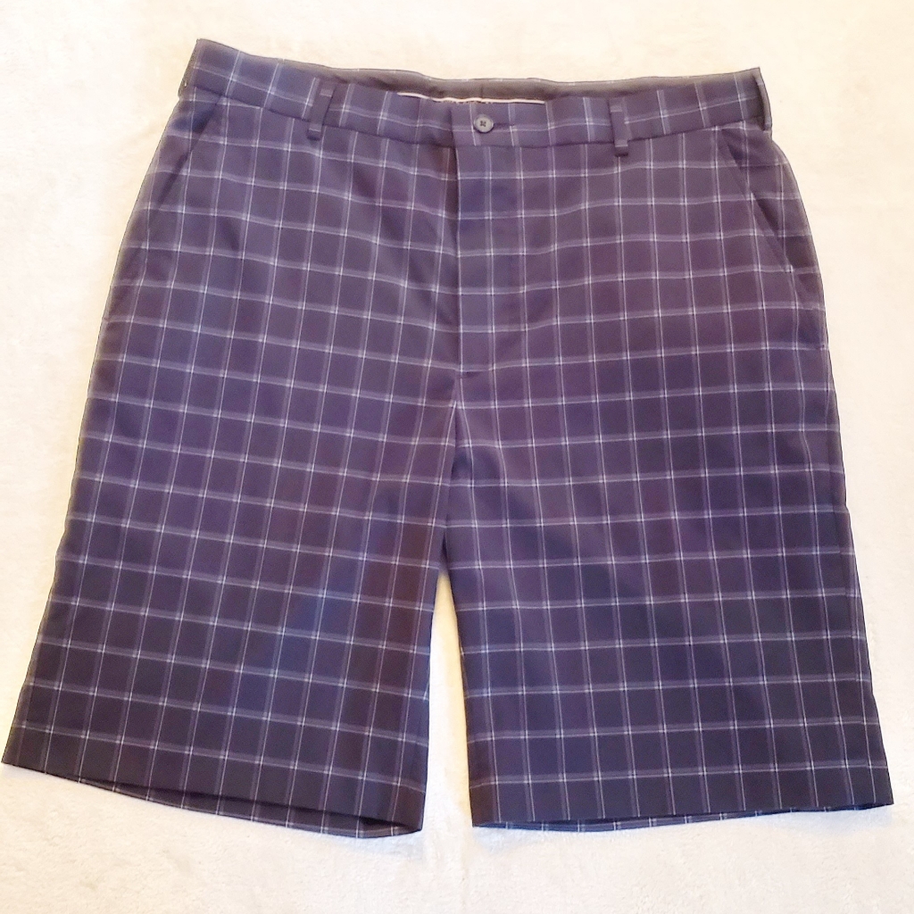 Jos A Banks Leadbetter Plaid Golf Short